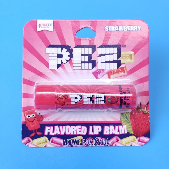 Taste Beauty Other - PEZ Strawberry Flavored Lip Balm 2/$12